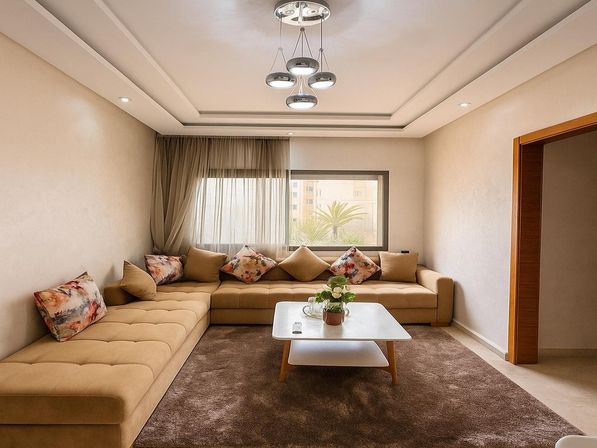 Cosy Ensoleille 2ch Proche De Mosquee Hassan Ii Et Corniche Casa Blanca