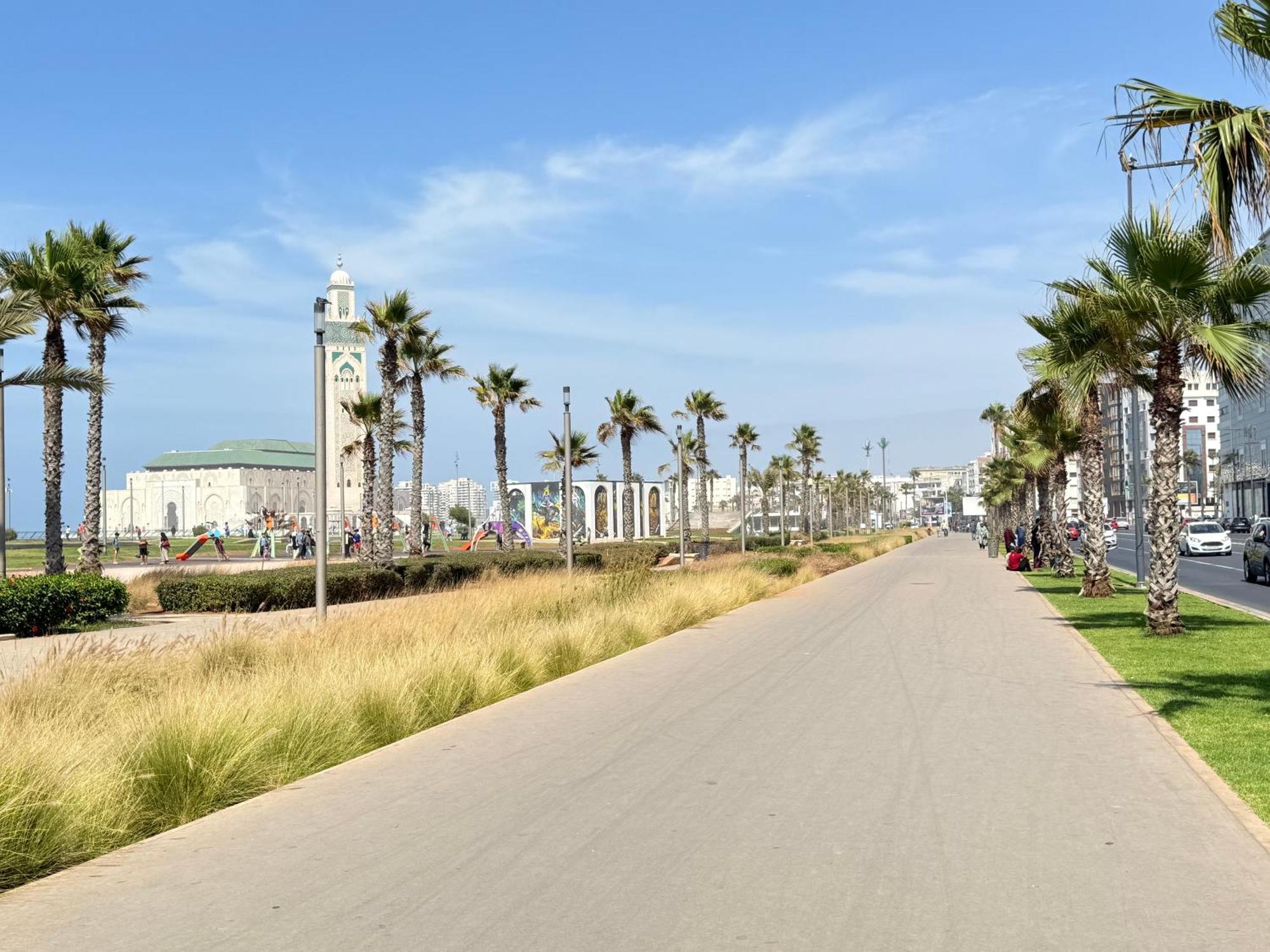 Cosy Ensoleille 2ch Proche De Mosquee Hassan Ii Et Corniche Apartamento *