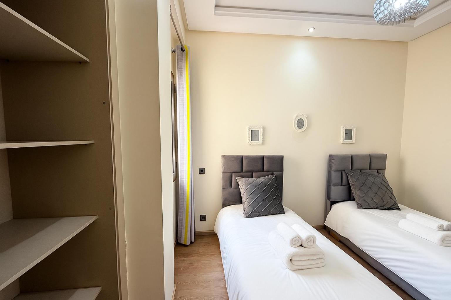 Apartamento Cosy Ensoleille 2ch Proche De Mosquee Hassan Ii Et Corniche *