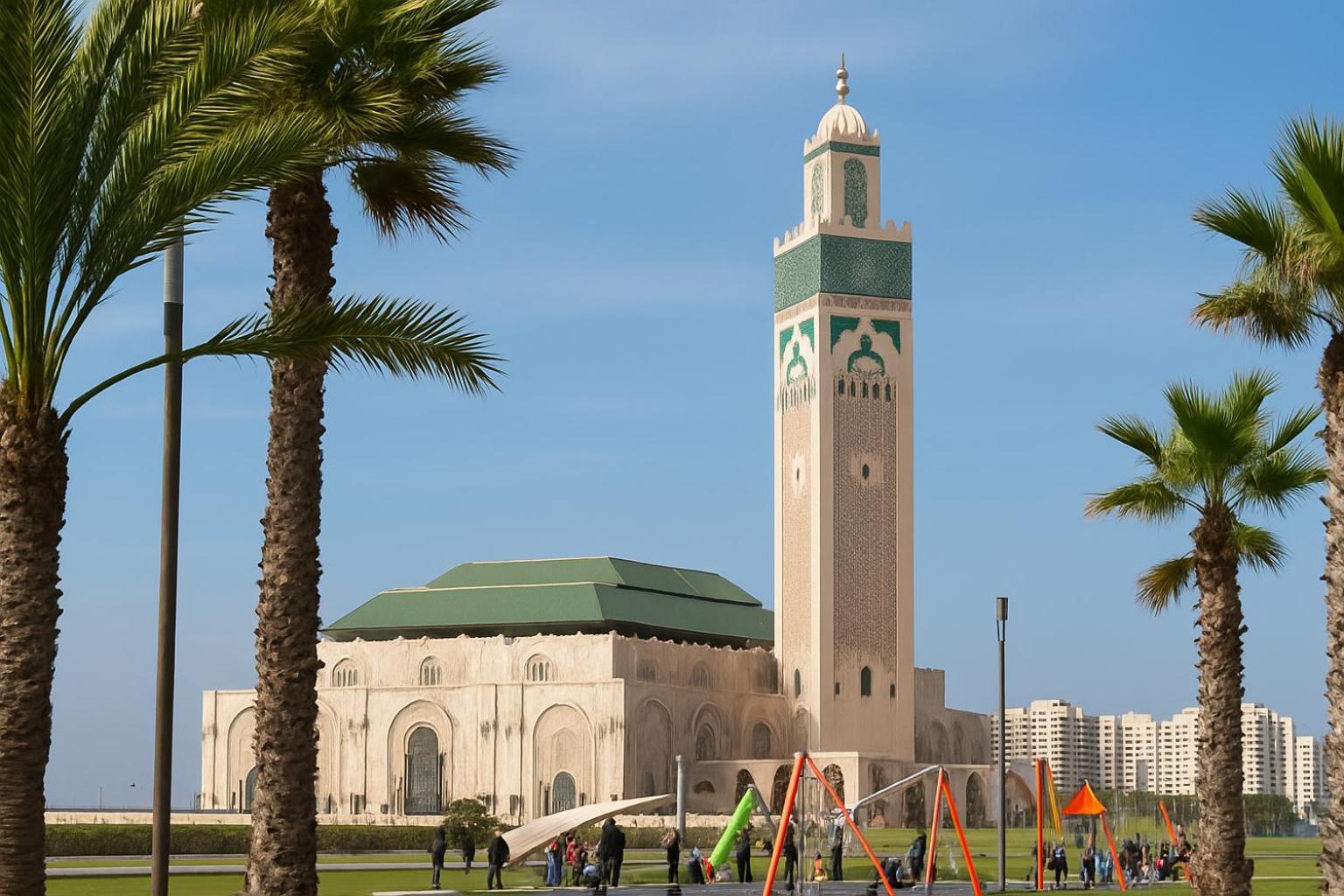 Cosy Ensoleille 2ch Proche De Mosquee Hassan Ii Et Corniche *